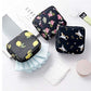 House of Quirk Sanitary Napkin Storage Bag/Cosmetic Bag, Menstrual Pad Bag With Zipper, Napkin Storage Purse,