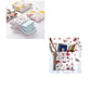 Women Girls Sanitary Napkin Cover Pad Holder Cotton Pouch,Period Essential kit, First Periods Kit Pouch,Pad Pouch(Pack of 2) Multi Color