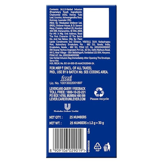 Pukka Chamomile and Lavender for Night Time Sleep I Herbal Infusions I 25 infusion tea bags