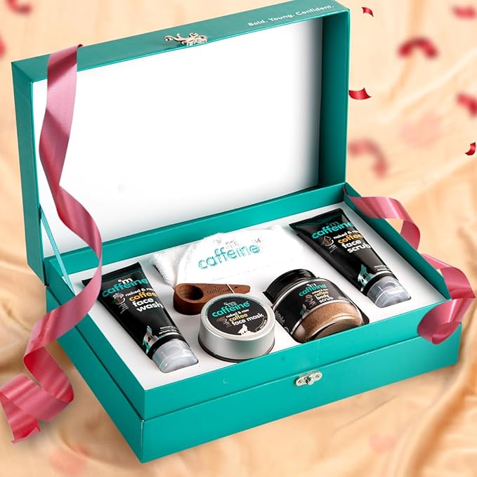 mCaffeine Special Mood Gift Set for Women & Men & Women With Complete Coffee Skin Care