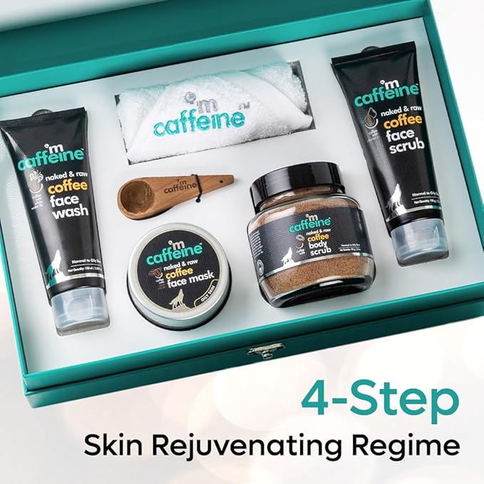 mCaffeine Special Mood Gift Set for Women & Men & Women With Complete Coffee Skin Care
